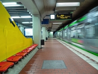 Spaziergang in  Hannover am  8.01.2023  U-Bahn Aegidienplatz