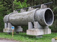 Leitungsrohr  Trinkwasserspeicher Forstenrieder Park