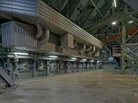 Kraftwerk Lippendorf, im Kesselhaus