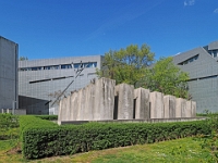 Spaziergang um das Museum  Juedisches Museum Berlin, Mai 2022 : Jüdisches Museum, Berlin, Mai 2022