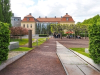 im Garten  Juedisches Museum Berlin, Mai 2022 : Jüdisches Museum, Berlin, Mai 2022