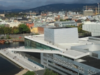 Oslo 2022  Blick aus dem Munch Museum