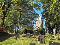 Oslo 2022  Friedhof um die Gamle Aker kirke : Oslo, 2022