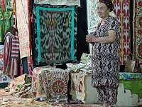 Buchara - Buchara - in einer Teppichhandlung  Usbekistan 2018