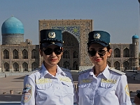 Samarkand - Registan Platz  Usbekistan 2018